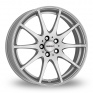 14 Inch Dezent TI Silver Alloy Wheels