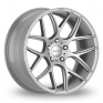 20 Inch Inovit Thrust Silver Alloy Wheels