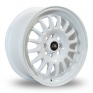 15 Inch Rota Track R White Alloy Wheels