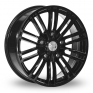 20 Inch 1AV Transit Gloss Black Alloy Wheels