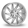 19 Inch VEEMANN V-FS26 Silver Polished Alloy Wheels