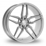 19 Inch VEEMANN V-FS37 Silver Polished Alloy Wheels