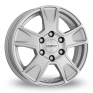 16 Inch Dezent Van Silver Alloy Wheels