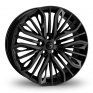 20 Inch Hawke Vega Gloss Black Alloy Wheels