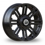 20 Inch Wolfrace Amazon Matt Black Alloy Wheels