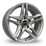 19 Inch Borbet XRT Silver Alloy Wheels