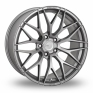 20 Inch Zito ZF01 Grey Alloy Wheels