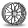 17 Inch Zito ZF01 Grey Alloy Wheels