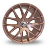 22 Inch Zito 935 Rose Gold Alloy Wheels