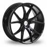 20 Inch 1AV ZX5 Gloss Black Alloy Wheels