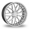 20 Inch Zito ZF01 Hyper Silver Alloy Wheels