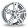 16 Inch ATS Evolution Silver Alloy Wheels