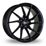 19 Inch Bola B25 Gloss Black Alloy Wheels