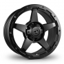 18 Inch Hawke Eiger Matt Black Alloy Wheels