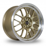 18 Inch Rota MXR Gold Polished Lip Alloy Wheels