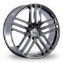 22 Inch Novus 03 Grey Alloy Wheels
