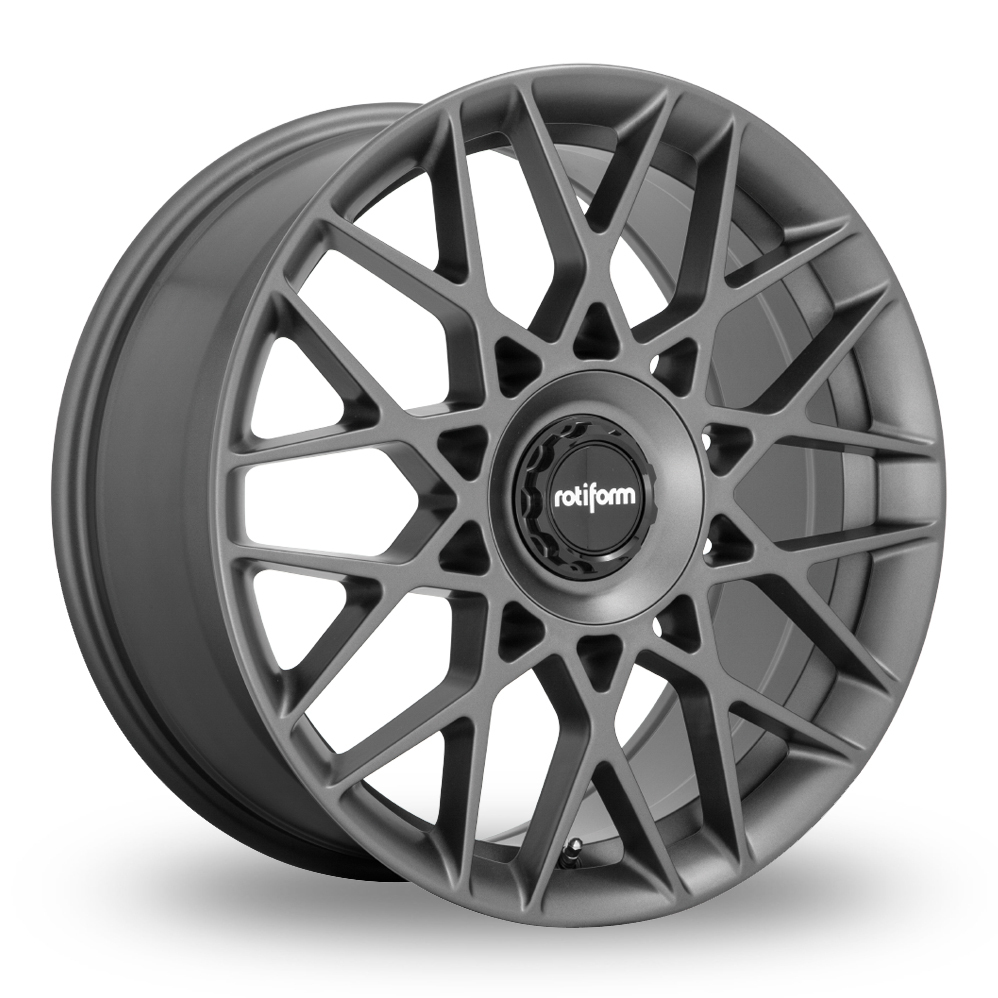 19 Inch Rotiform BLQ-C Matt Anthracite Alloy Wheels