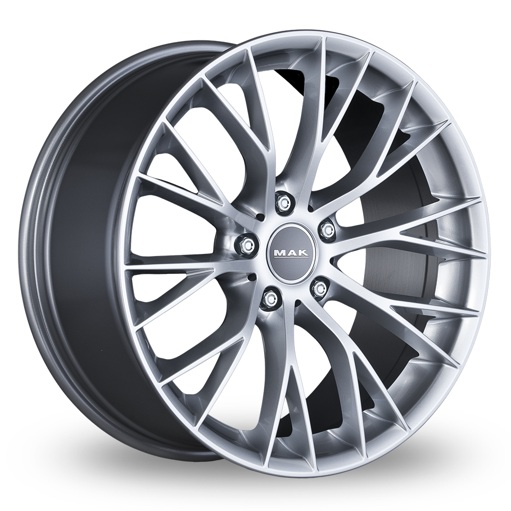 18 Inch MAK Munchen Silver Alloy Wheels