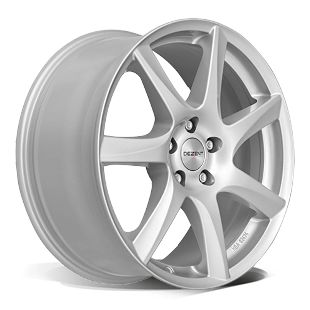 18 Inch Dezent TW Silver Alloy Wheels