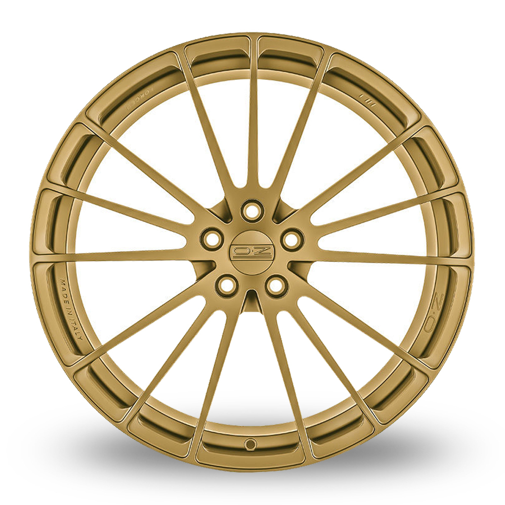 20 Inch OZ Racing Forged Ares Race Gold Alloy Wheels