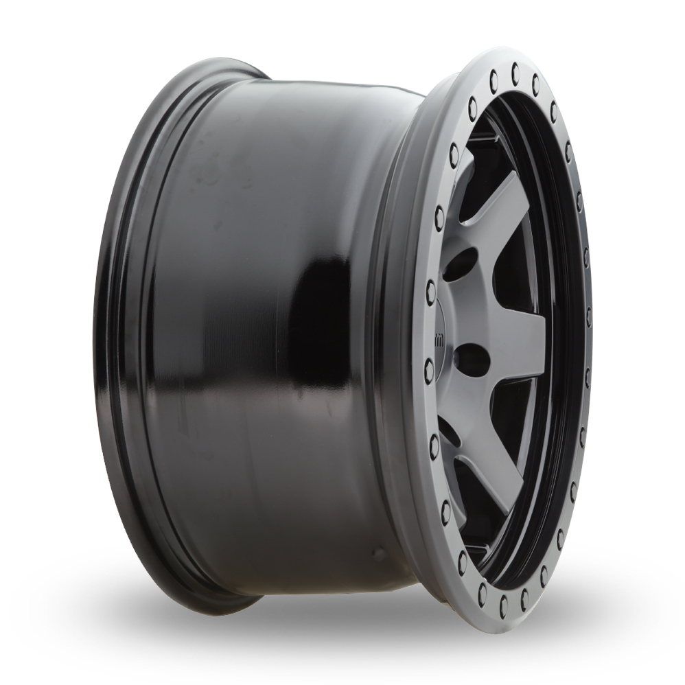 17 Inch Rotiform SIX-OR Matt Black Alloy Wheels