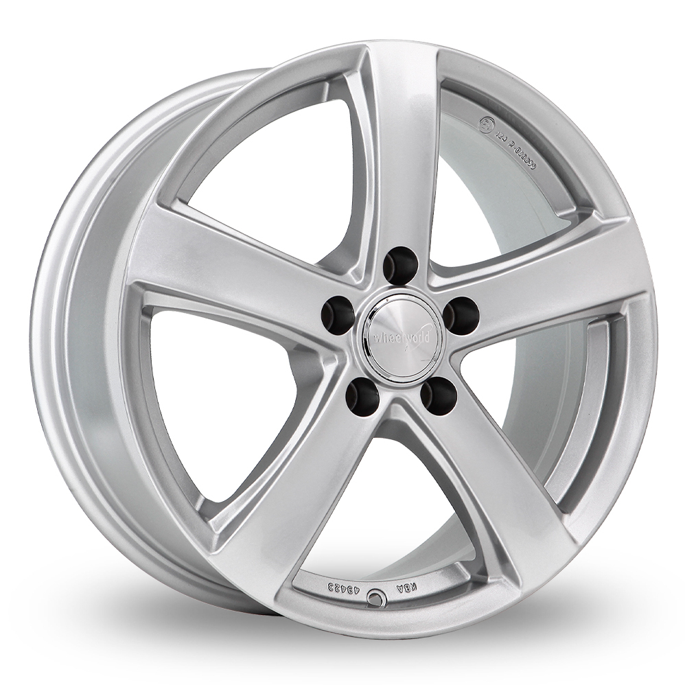 18 Inch 2DRV WH24 Silver Alloy Wheels