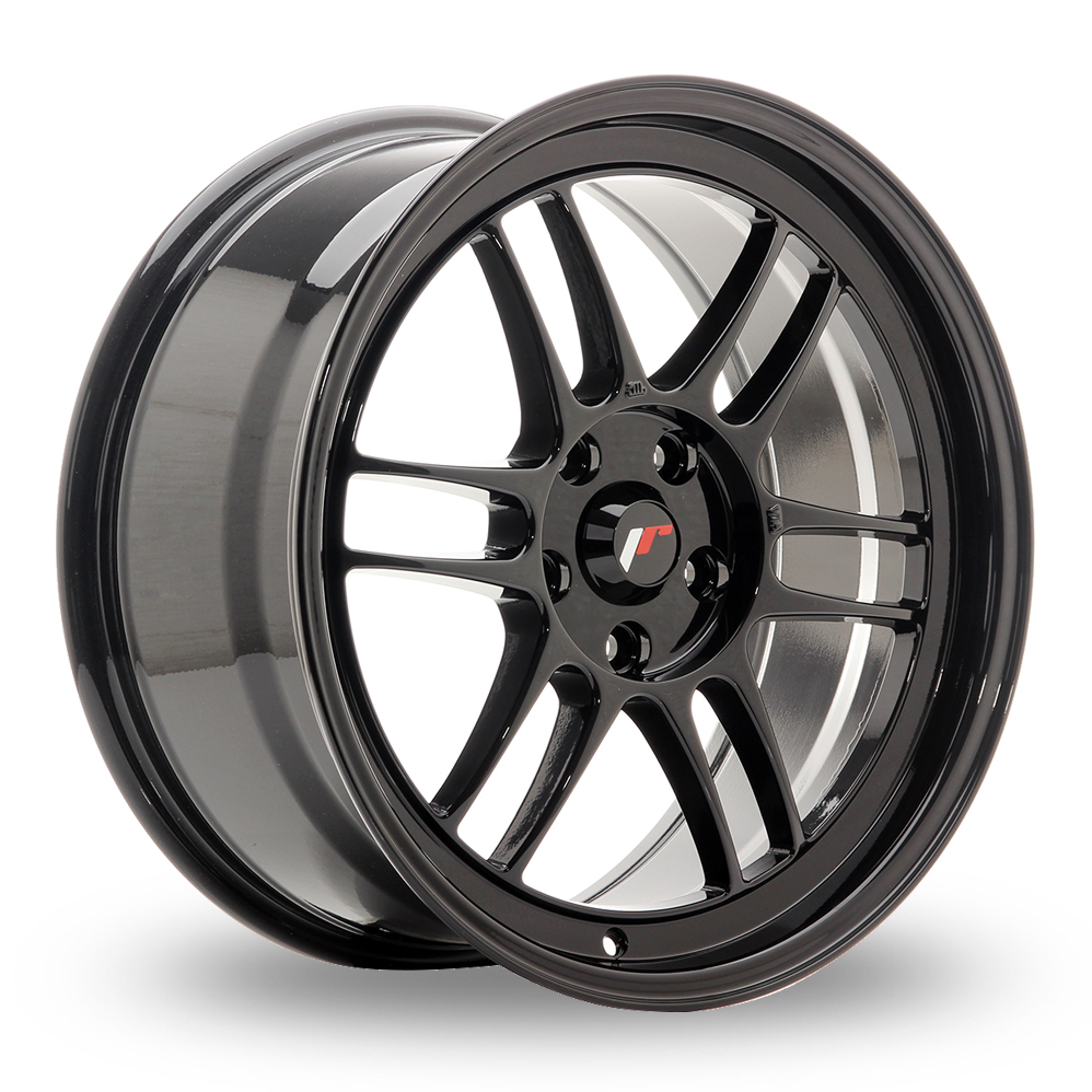 18 Inch Japan Racing JR7 (8x18) Gloss Black Alloy Wheels