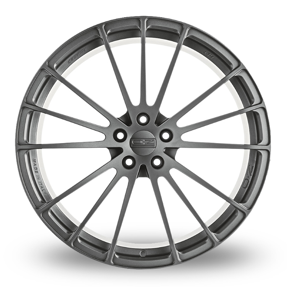 9x20/9.5x20 (Front) & 10x20/10.5/20/11x20/11.5x20 (Rear) OZ Racing Forged Ares Grigio Corsa Alloy Wheels