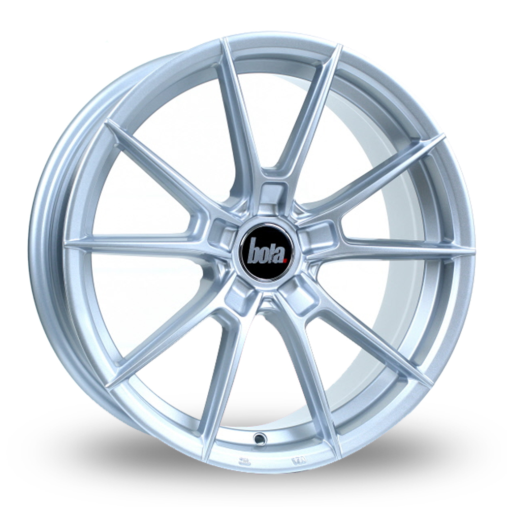 18 Inch Bola B19 Crystal Silver Alloy Wheels