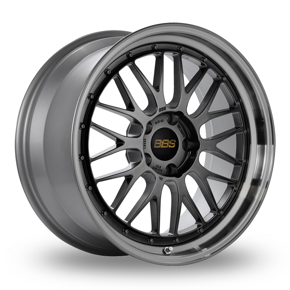 20 Inch BBS Forged Le Mans Black Alloy Wheels