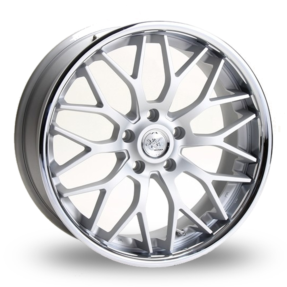 19 Inch AC Wheels FX03 Matt Silver Alloy Wheels