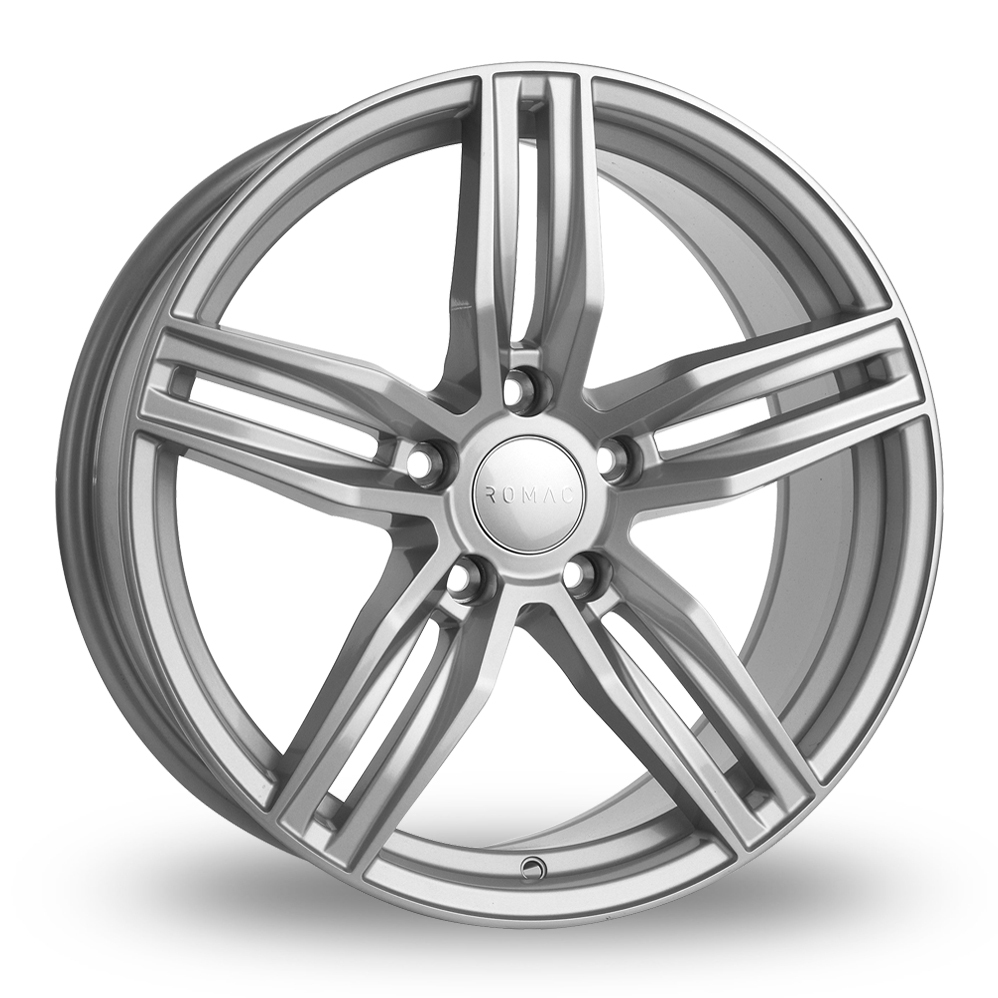 19 Inch Romac Venom Silver Alloy Wheels