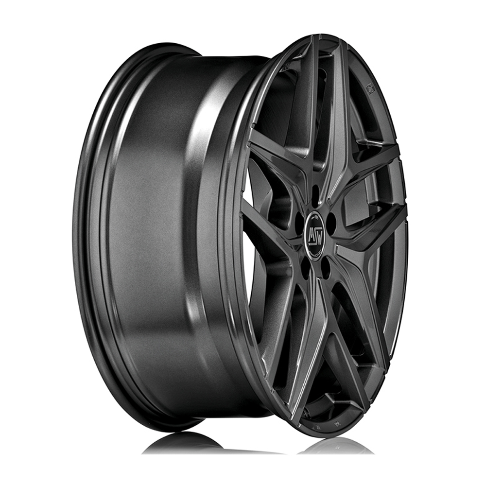 8x19 (Front) & 9x19 (Rear) MSW (by OZ) 40 Gloss Gunmetal Alloy Wheels