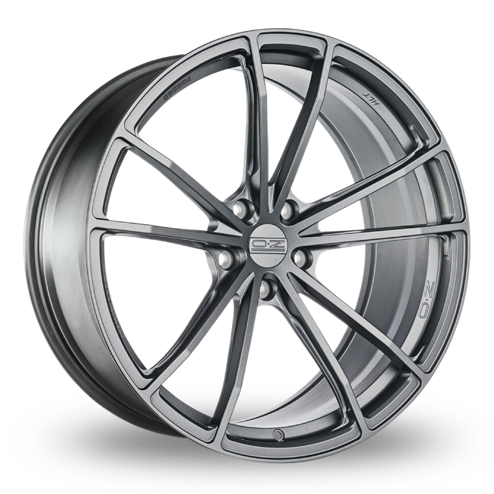 19 Inch OZ Racing Forged Zeus Grigio Corsa Alloy Wheels