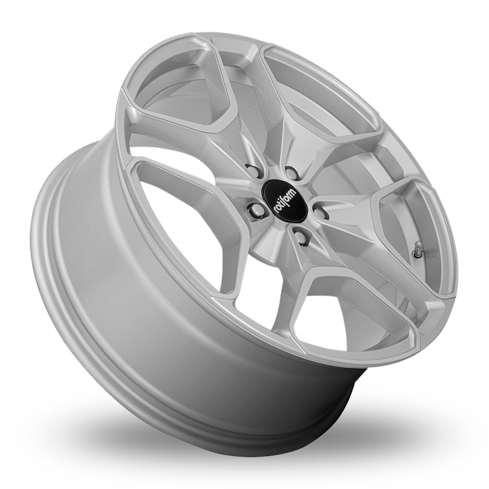 19 Inch Rotiform HUR Silver Alloy Wheels