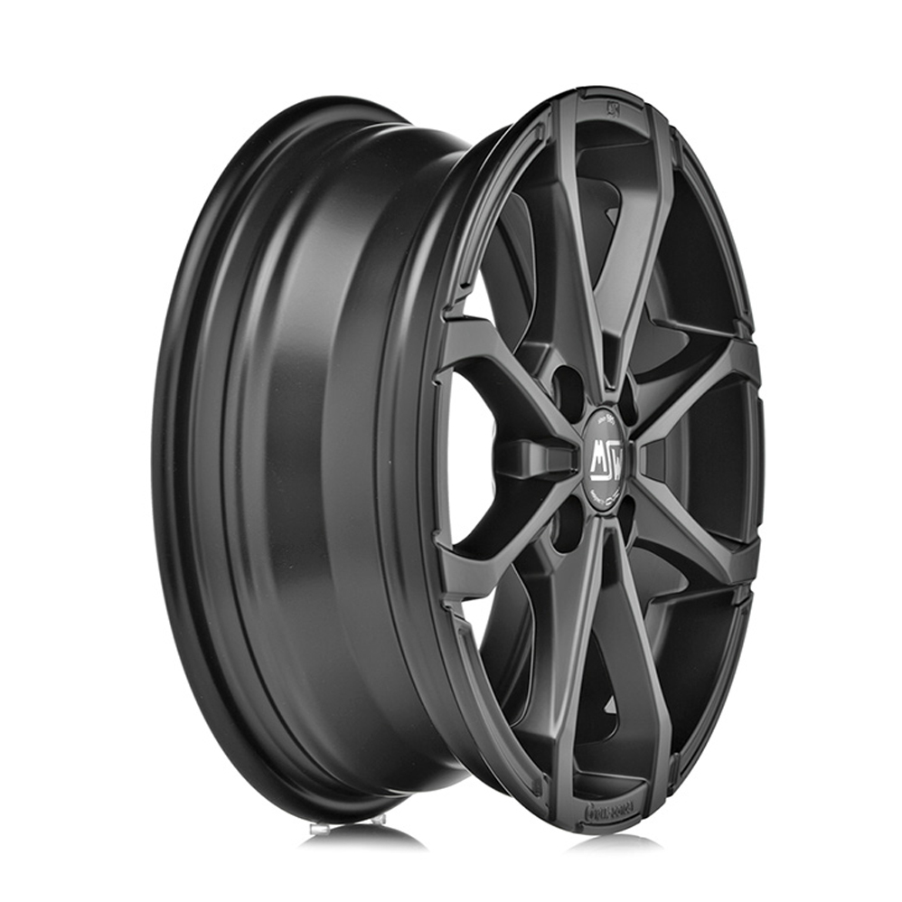 14 Inch MSW (by OZ) X4 Matt Black Alloy Wheels