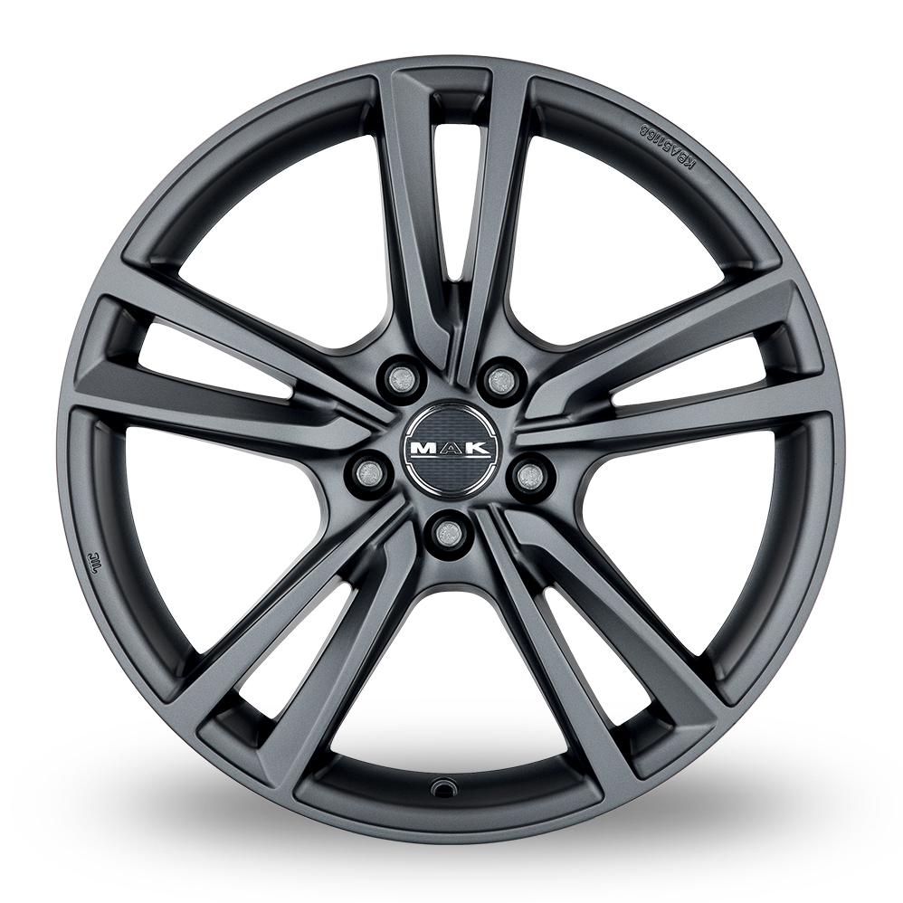 15 Inch MAK Icona Matt Titan Alloy Wheels