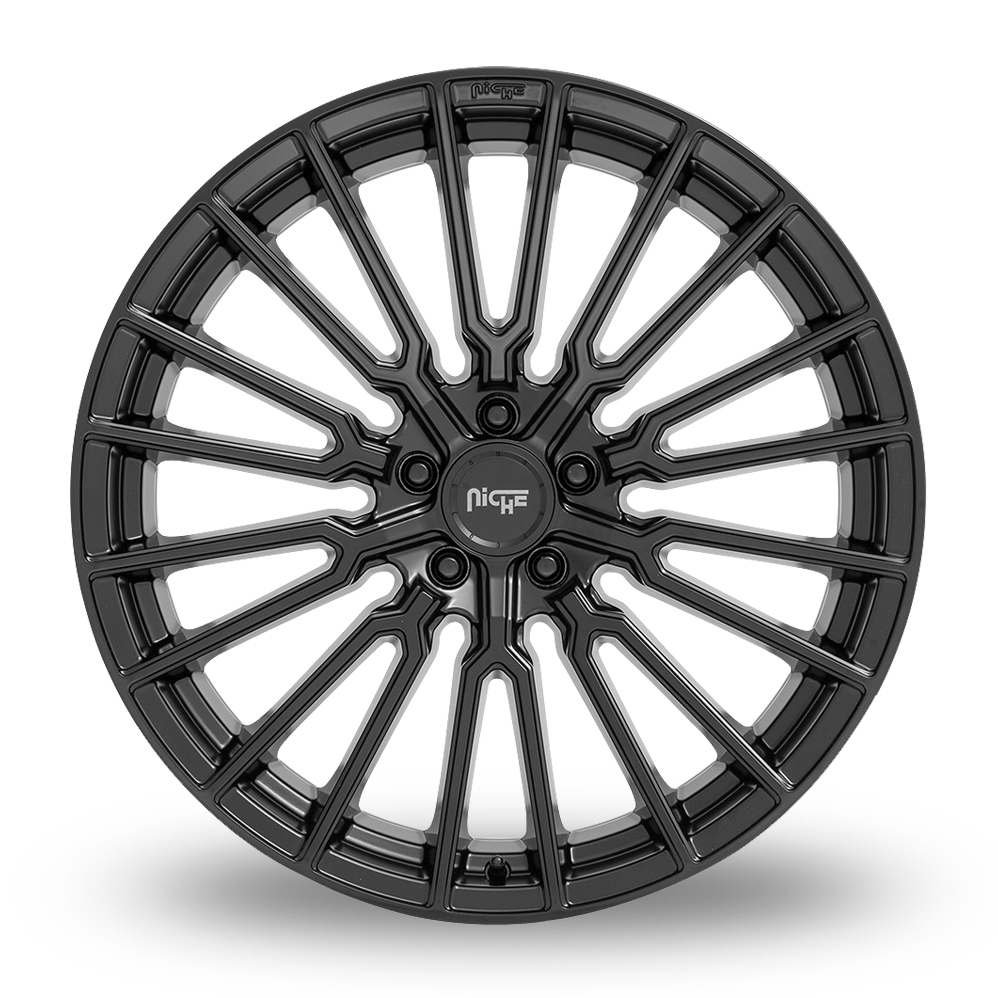 20 Inch Niche Premio Matt Black Alloy Wheels