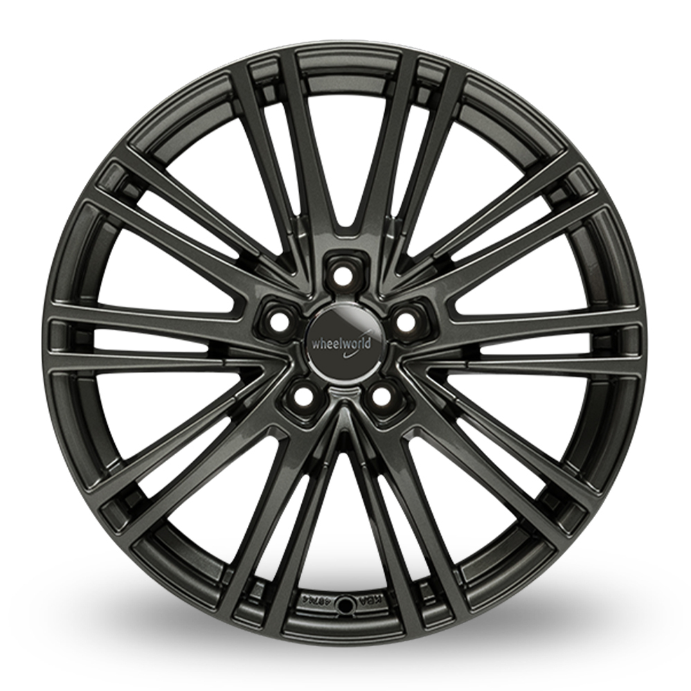 19 Inch 2DRV WH18 Gun Metal Alloy Wheels