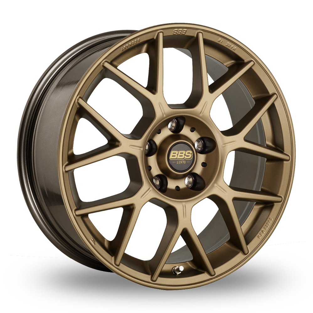 19 Inch BBS XR Satin Bronze Alloy Wheels