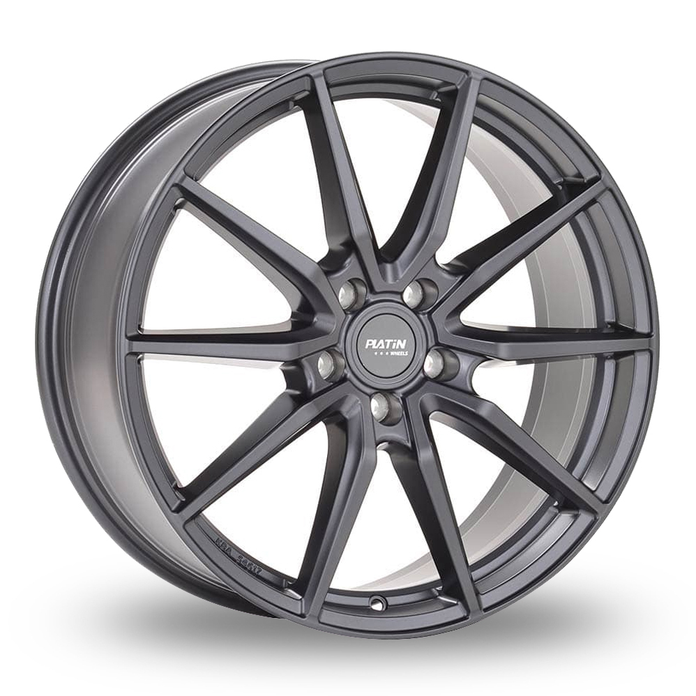 18 Inch Platin P 109 Matt Graphite Alloy Wheels