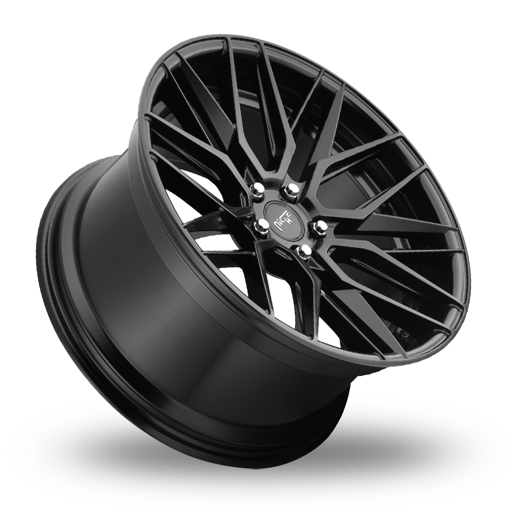 19 Inch Niche Gamma Matt Black Alloy Wheels