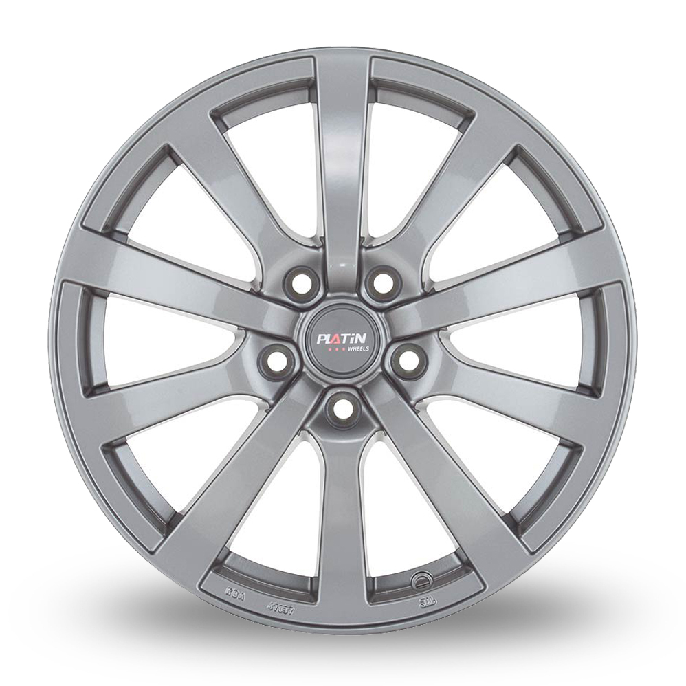 17 Inch Platin P 58 Anthracite Alloy Wheels