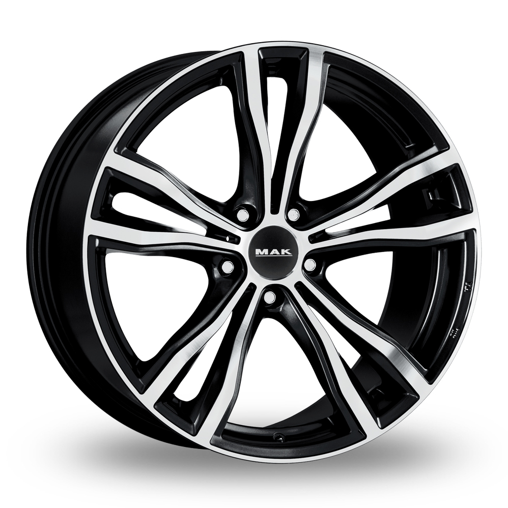 21 Inch MAK X-Mode Black Mirror Alloy Wheels