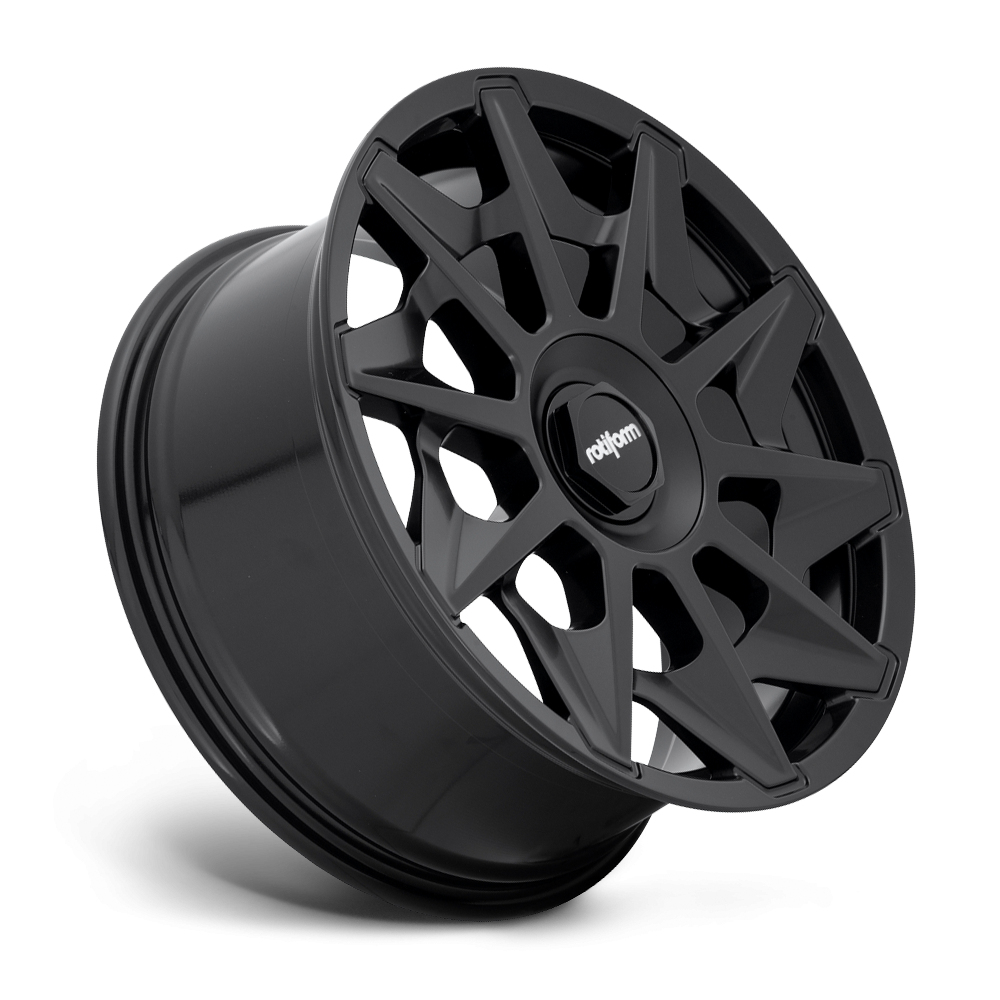 19 Inch Rotiform CVT Matt Black Alloy Wheels