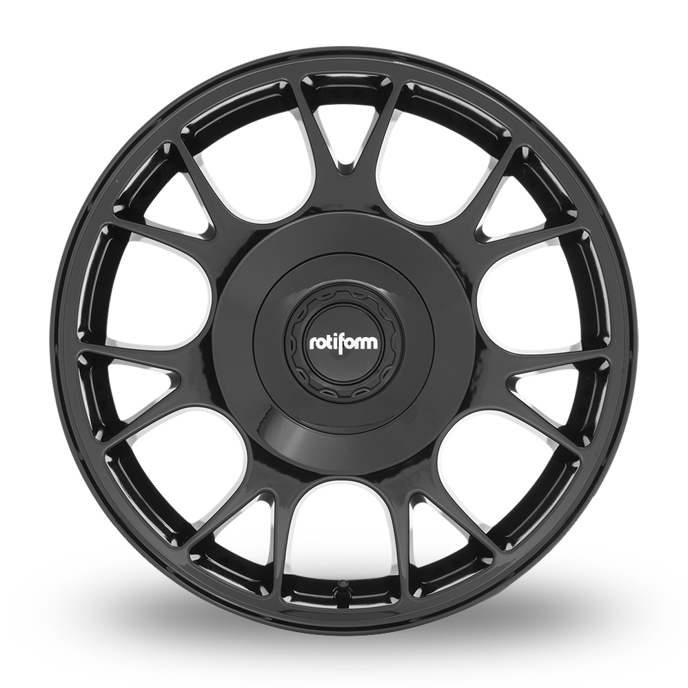 19 Inch Rotiform TUF-R Gloss Black Alloy Wheels