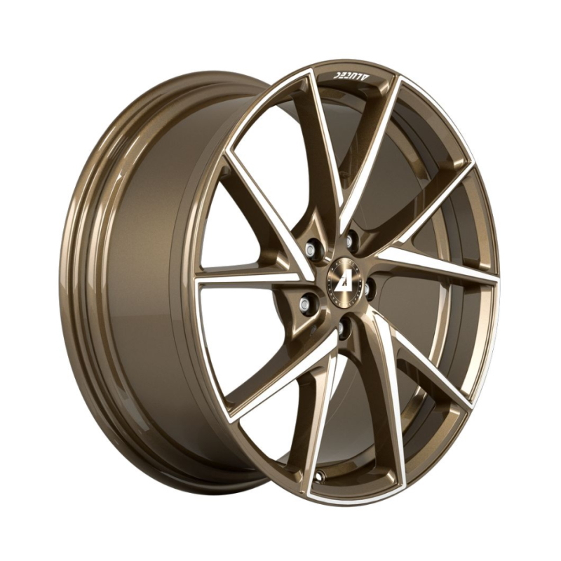 18 Inch Alutec ADX.01 Bronze Polished Alloy Wheels