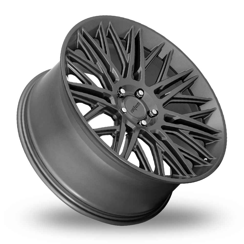 22 Inch Rotiform JDR Matt Anthracite Alloy Wheels