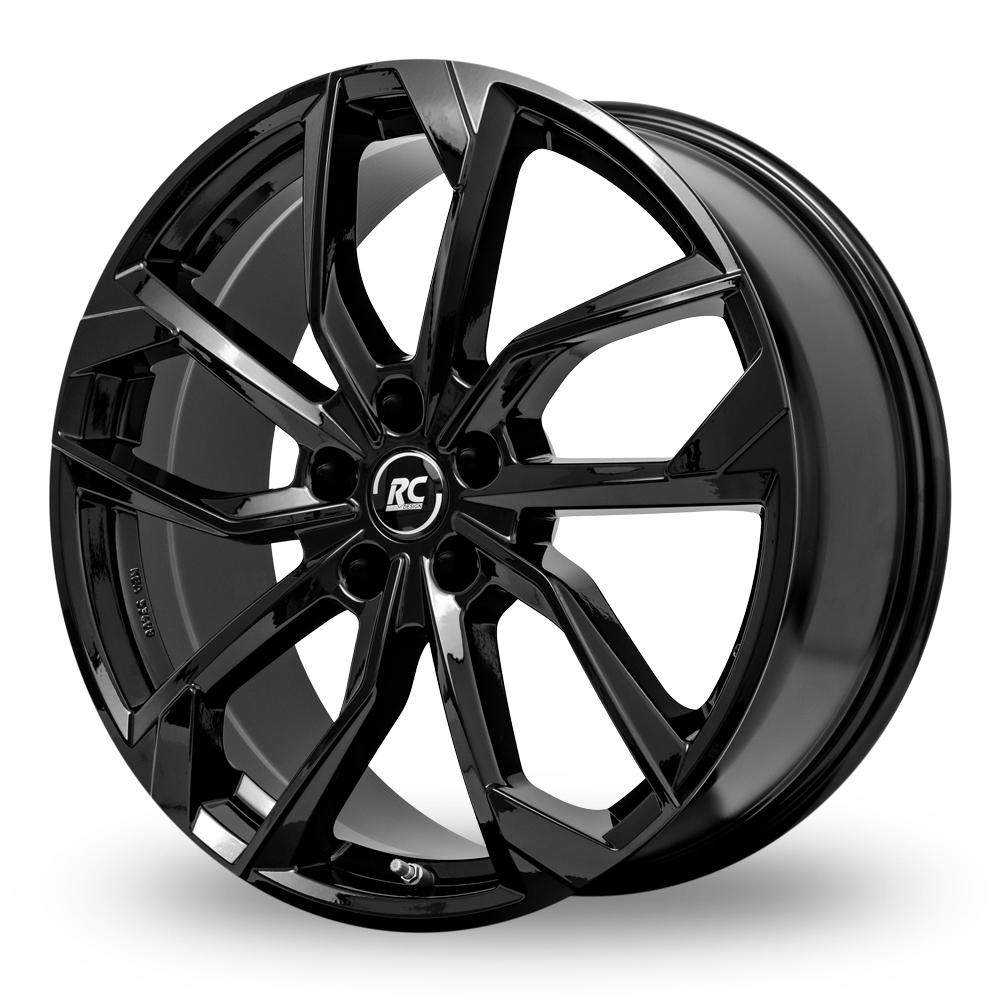 20 Inch RC Design RC34 Gloss Black Alloy Wheels