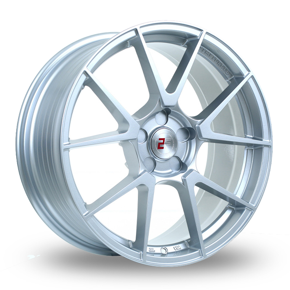 19 Inch 2FORGE ZF6 Silver Alloy Wheels